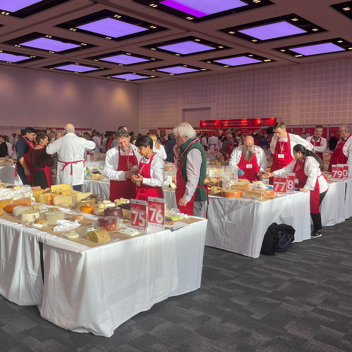 World Cheese Award 2022 in Wales.