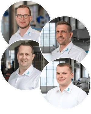 Verkauf und Kundendienst Mitarbeitende